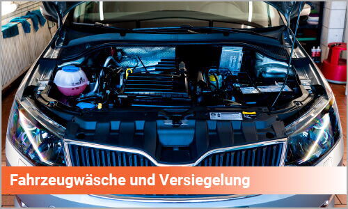Fahrzeugwäsche und Versiegelung