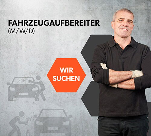 Wir suchen Fahrzeugaufbereiter