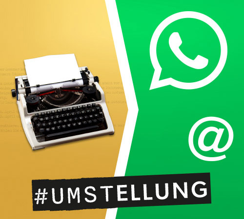 WhatsApp Umstellung